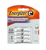 Energizer e2 Titanium AAA Batteries, 8-Pack
