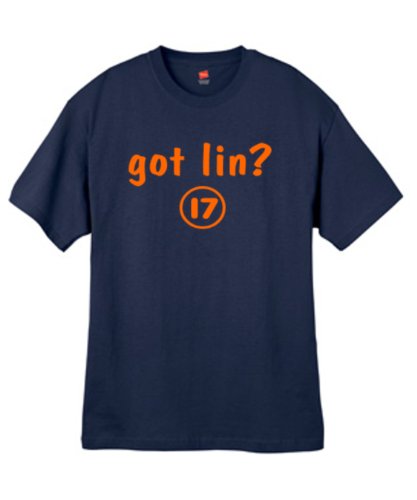 Mens Got Lin ? Navy Blue T Shirt
