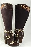 HOUSE OF DEREON Lasses Womens Chocolate Boots