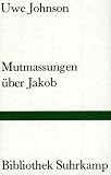 Mutmassungen �ber Jakob: Roman (Bibliothek Suhrkamp)