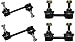 PartsW - 4 Pc Suspension Kit for Chevrolet Prizm 1998-2002 / Geo Prizm 1993-1997 / Toyota Celica 1994-1999 / Toyota Corolla 1993-2002, 2 Front & 2 Rear Sway Bar End Links