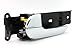 LatchWell PRO-4001340 Driver Side Front Interior Door Handle in Chrome for Kia Sedona