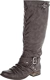 Carlos by Carlos Santana Women's Havana 2 Wide Shaft Taupe Synthetic Leather 6 M US