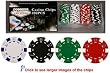 100 11.5 gram Dice Striped Poker Chips in PVC Case w/Lid & Las Vegas Gift Box, Choose from 4 designs 100 11.5 gram Dice Striped Poker Chips in PVC Case w/Lid & Las Vegas Gift Box, Choose from 4 designs