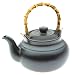 Joyce Chen 3 Qt Stovetop Ceramic Tea Kettle, Ebony