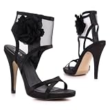Produkt-Bild: Damen Schuhe, PUMPS, HIGH HEELS STILETTO, 10779, Satin und Synthetik