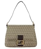 Fendi Mama Large Beige and Brown Zucca Baguette 8BR001-TN9-F0LK9