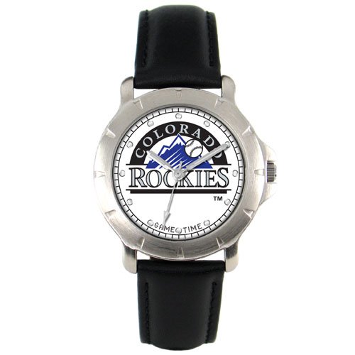 Buy Game Time Mens MLB Colorado Rockies Player Series Watch #MP-COL by Game Time