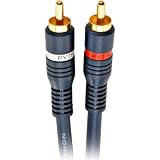 Steren Python Home Theater Cables - Audio cable - RCA (M) - RCA (M) - 12 ft - shielded - blue