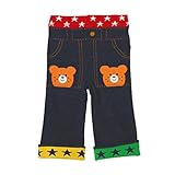 ホットビスケッツ(MIKIHOUSE) ポッケからちょこん！ぽかぽか素材の10分丈スパッツ 80cm 赤（02）