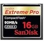 SanDisk 16GB Extreme Pro CF memory card - UDMA 90MB/s 600x (SDCFXP-016G-P91, Retail Package)