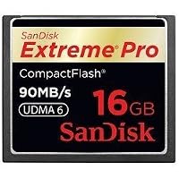 SanDisk 16GB Extreme Pro CF memory card - UDMA 90MB/s 600x (SDCFXP-016G-P91, Retail Package)
