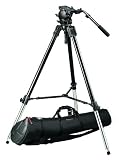 Bogen / Manfrotto Pro Video Support System w/528XB Tripod Legs, 526 Pro Video Head and MBAG120P Padded Tripod Case