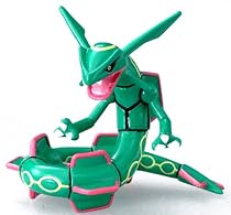 Rayquaza (MC-55): Pokemon Monster Collection 2" Mini Figure (Japanese Imported)
