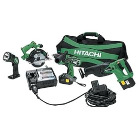 Hitachi KC18DL 18 Volt Combo Kit