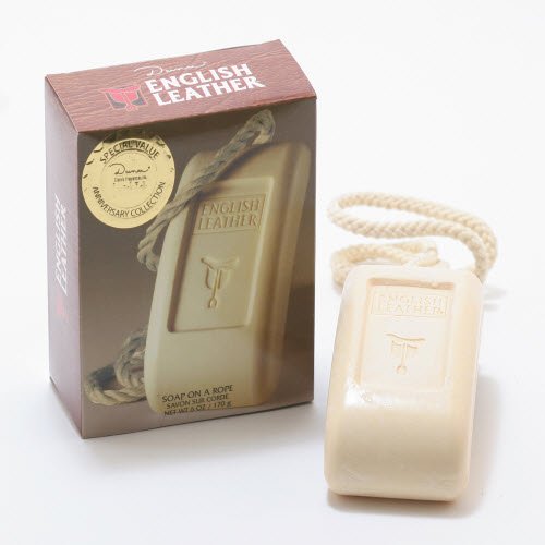 Dana English Leather Soap On A Rope 6 oz