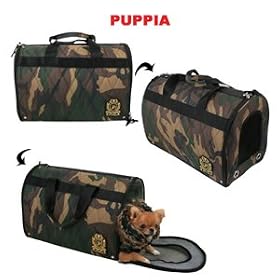 PUPPIA DELUXE CAMOUFLAGE luxury Pet Carrier