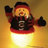 Kansas City Chiefs 16" Fiber Optic Snowman