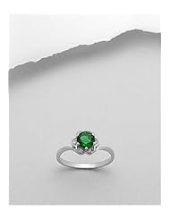 CZ Ring In 92.5 Sterling Silver