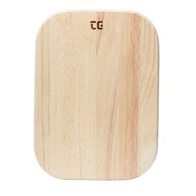 T&G Small Rectangular Chopping Board in Hevea Wood 28x20cm.