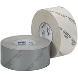 Shurtape PC-21F Flame Retardant Cloth Duct (Cargo Pit) Tape: 3 in. x 60 yds. (Silver Printed)