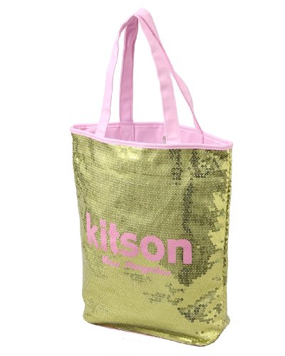 KITSON(キットソン) SEQUIN SUMMER TOTE/GOLD