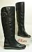 s.Oliver Overknees Stiefel schwarz