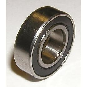 2 Bearing SR6-2RS 3/8 x 7/8 x 9/32 Stainless:Sealed Inch