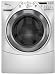 Whirlpool Duet Steam : WFW9700VW 27" Front-Load Washer - White w/Brushed Chrome