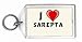 I Love Sarepta Keychain