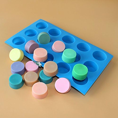Cylindrical Silicone Soap Molds Ice Tray DIY Cake Baking Tools Chocolate Candy