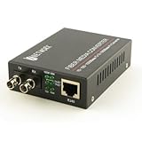 Gigabit Ethernet Fiber Media Converter - UTP to 1000Base-LX - ST Multimode 550m 1300/1310nm