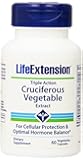 Life Extension Triple Action Cruciferous Vegetable Extract, 60 veggie capsules