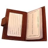 New Cowhide Leather Credit Card Holder Wallet Available in 4 Colors