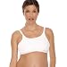 Lamaze Cotton Spandex Comfort Nursing Bra - White, L