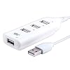 eForCity 4-Port USB Hub, White