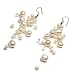 Oi! - E0086 - Boucles d'oreille Femme - Cristal - Perle - d'eau douce