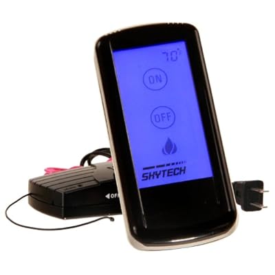 Skytech SKY-5010 110v Backlit LCD Touch Screen Fireplace Remote Control On/Off