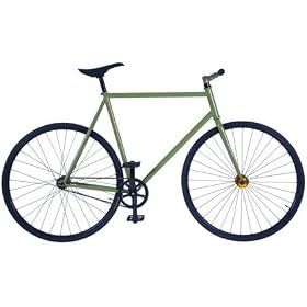 Buy Focale 44 Relax Complete Single Speed Bike - 58cm - Swamp Green