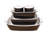 5 Piece Bakeware Set, Black