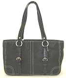 AUTHENTIC COACH MEDIUM LEATHER CHELSEA TOTE BAG - 12339 (BLACK)