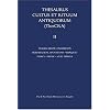 Thesaurus Cultus et Rituum Antiquorum: Purification, Consecration, Foundation Rite, Initiation, Heroization and Apotheosis, Banquet, Dance, Music Rites; Volume II