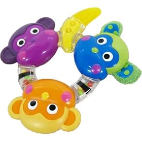 Sassy 614 - Monkey See Monkey Chew Teether