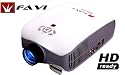 HD LCD Projector w/ extra spare lamp by FAVI, riohdv3