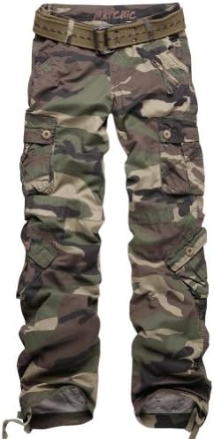 Match Women's Camo Cargo s Sports Outdoors Military #2036M