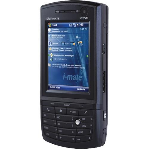 i-mate Ultimate 8150 Windows Mobile Unlocked Cell Phone - U.S. Version with Warranty (Black)