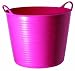 TubTrug SP14PK Small Pink Flex Tub, 14 Liter