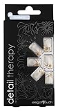 Elegant Touch Detail Therapy Buckled Up #20- Pre Glued false Nails 