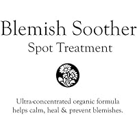 Soother - Organic Acne Spot Treatment with Argan, Frankincense and Bergamot - Prevent, Calm and Speed Healing for Breakouts and Blemishes By Angel Face Botanicals