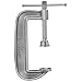 Armstrong 78-116 15-Inch Capacity General Service Pattern C-Clamp, with Full Length Screw